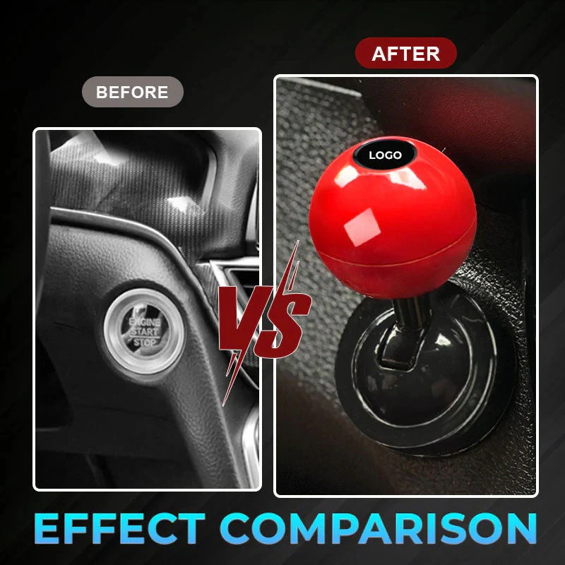 Universal One-Button Start Car Shift Knob - Image 3