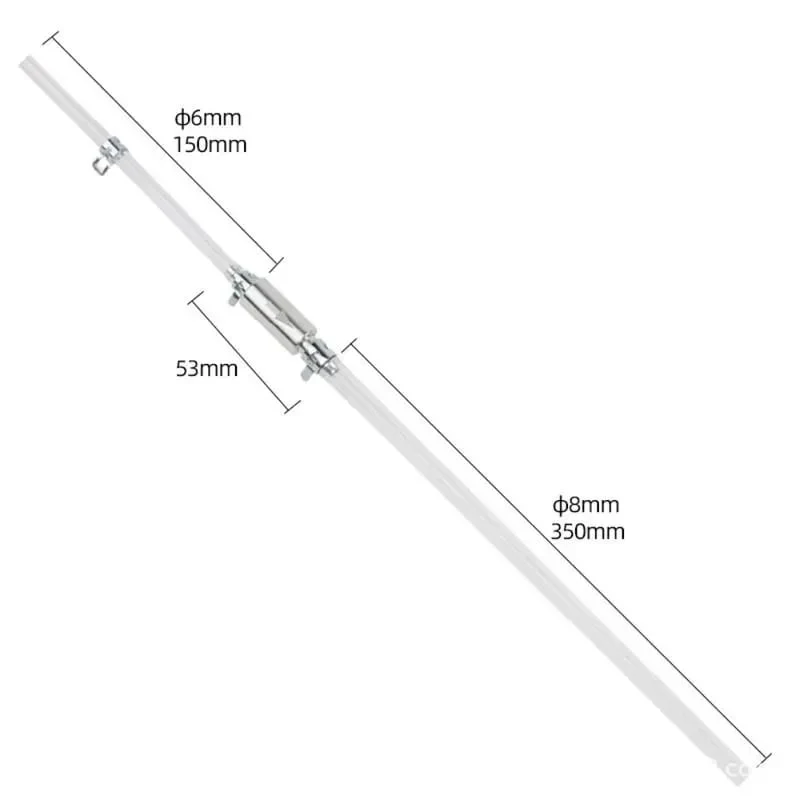 Universal One-Way Brake Bleeder Hose Kit with Check Valve - Image 7
