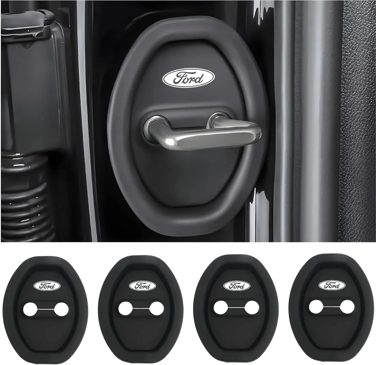 Eptchn Universal Silicone Car Door Covers Protector (4 PACK) - Image 16