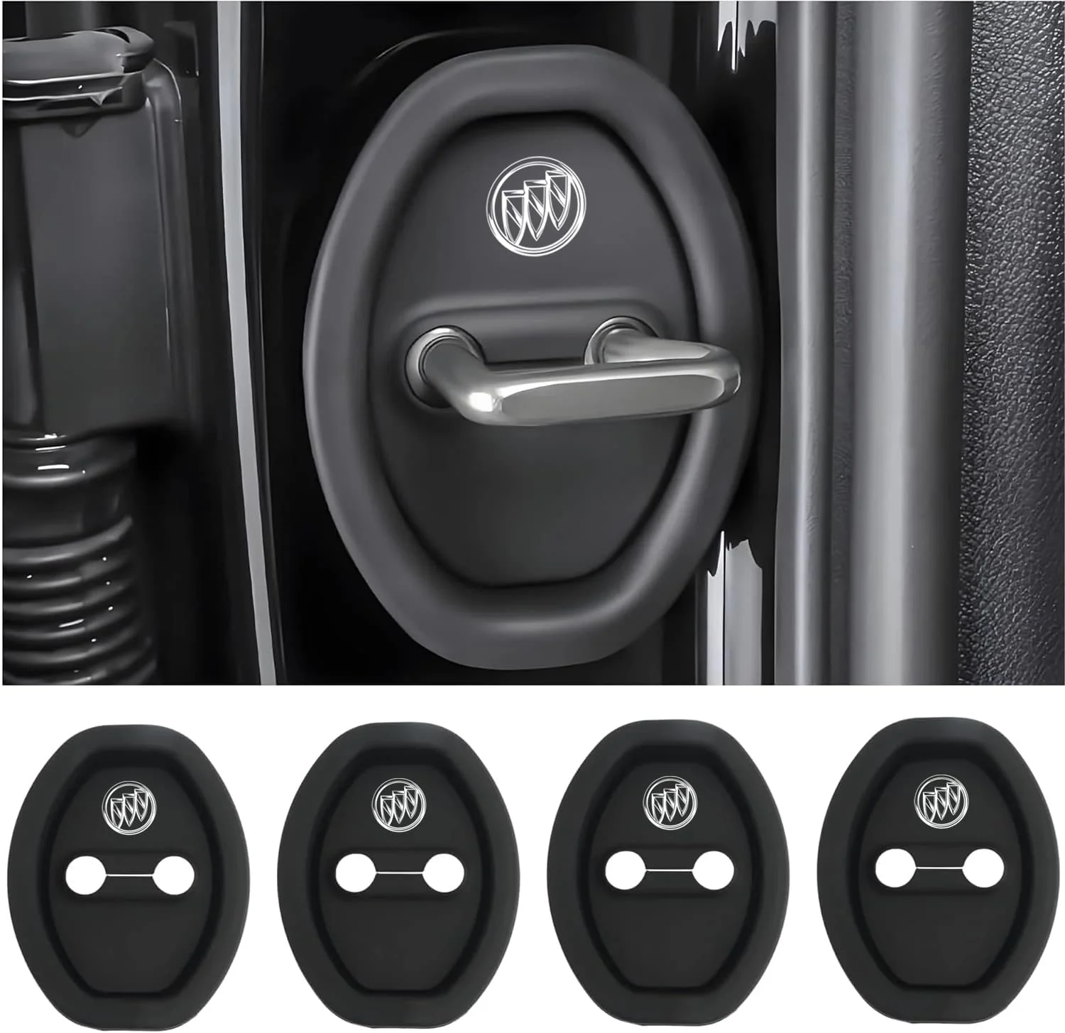 Eptchn Universal Silicone Car Door Covers Protector (4 PACK) - Image 23