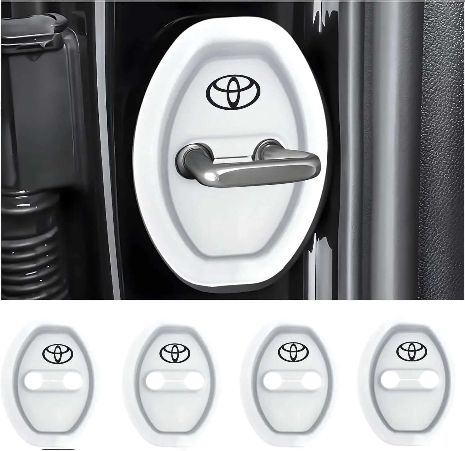 Eptchn Universal Silicone Car Door Covers Protector (4 PACK) - Image 37