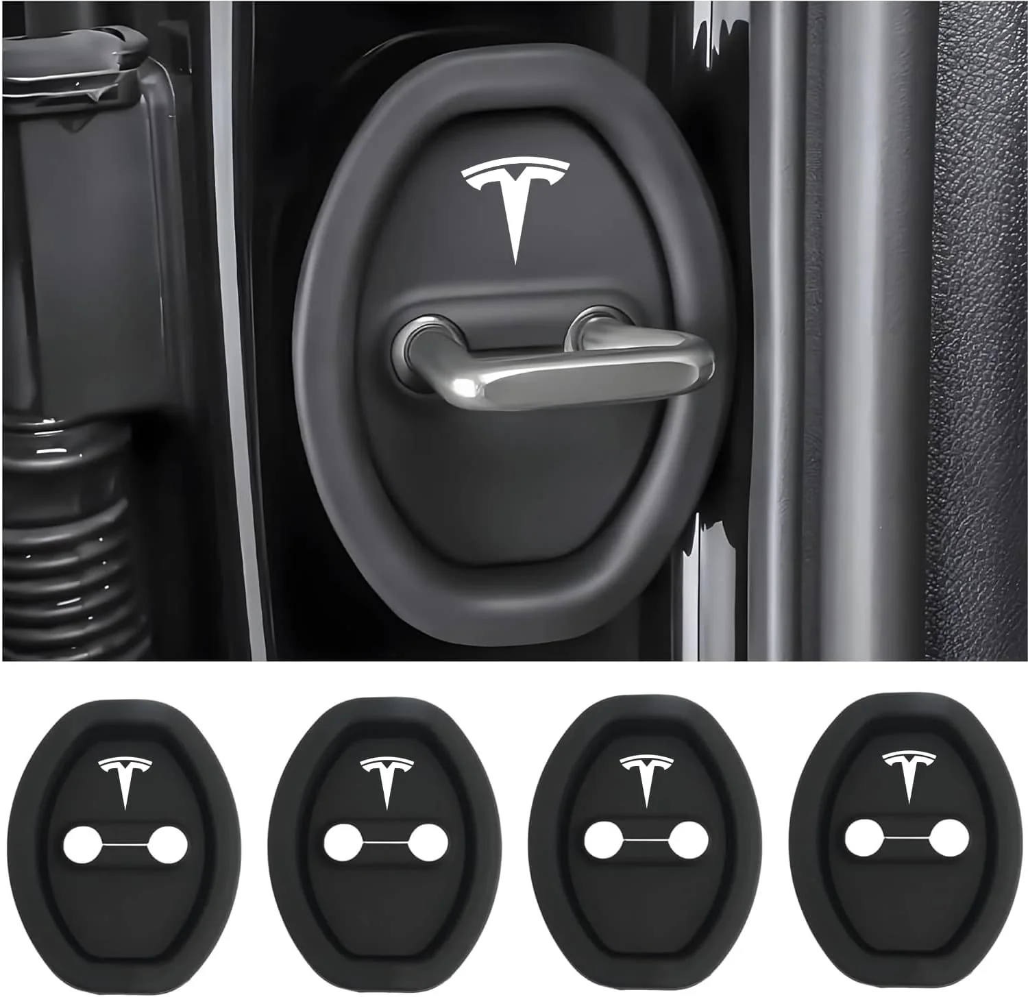 Eptchn Universal Silicone Car Door Covers Protector (4 PACK) - Image 65