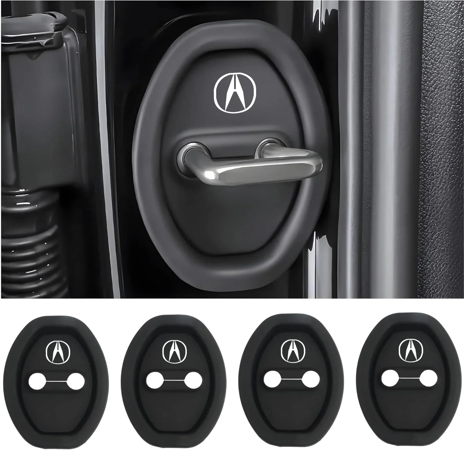Eptchn Universal Silicone Car Door Covers Protector (4 PACK) - Image 73