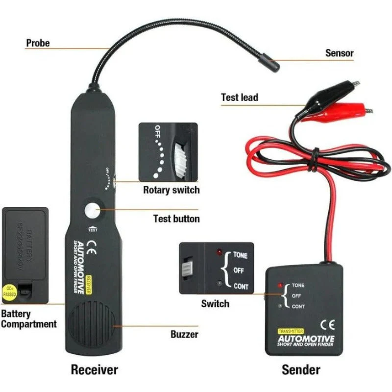 Wire Tracer & Circuit Tester for Automotive and General Use - Image 5